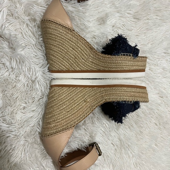 See by Chloe glyn fringed wedge espadrille - Size 41/US 10.5 - Picture 4 of 13